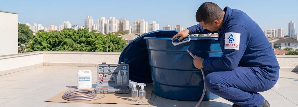 Limpeza de Caixa D'água em Navegantes